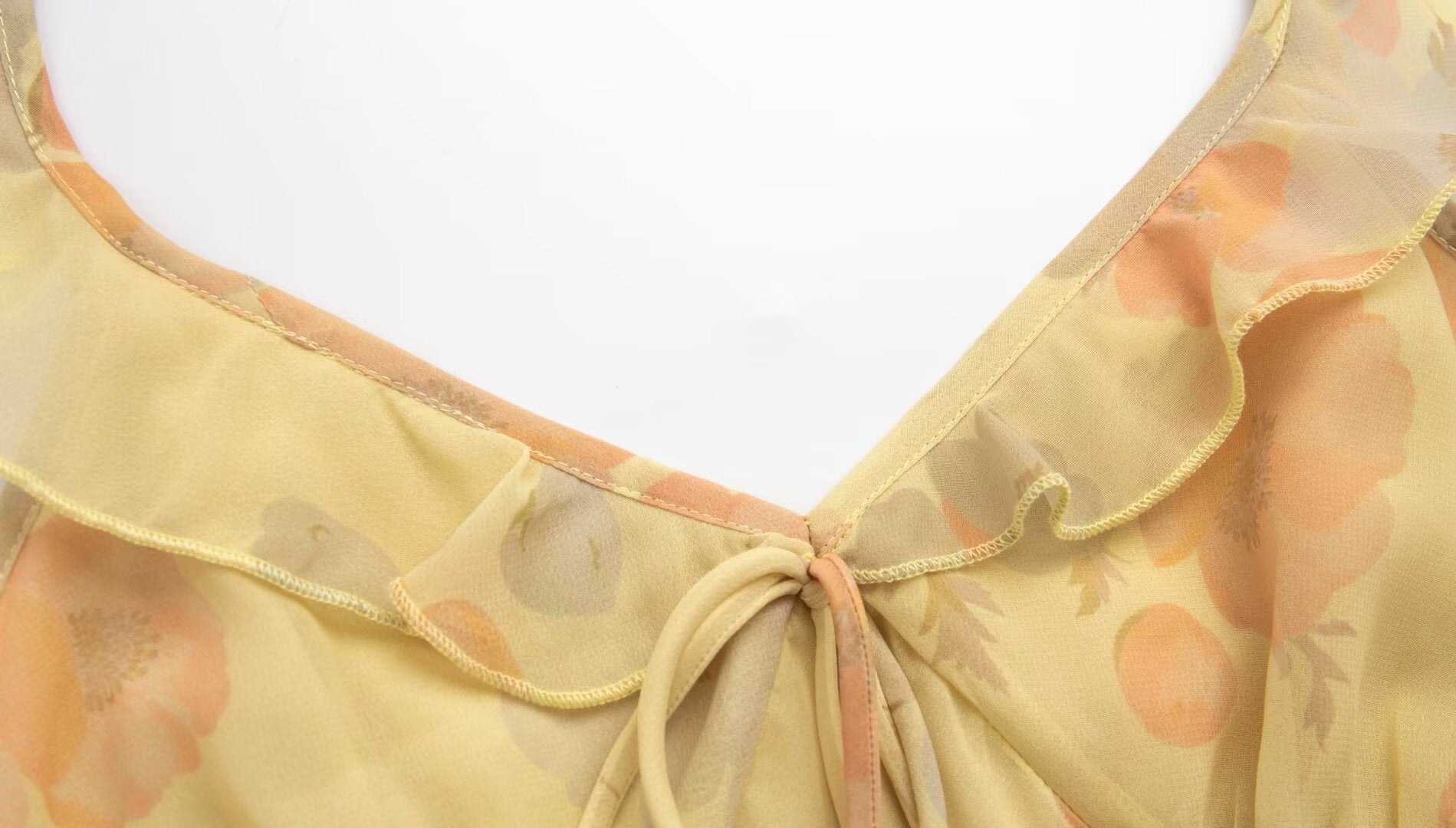 Women Summer Sexy V neck Floral Dress Bella Mia